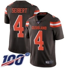 100th Season Limited Austin Seibert Youth Home Brown Jersey - #2 Football Cleveland Browns Vapor Untouchable 100th Season Limited Austin Seibert Youth Home Brown Jersey - #2 Football Cleveland Browns Vapor Untouchable