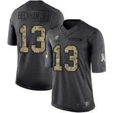 Limited Odell Beckham Jr. Youth Black Jersey - #13 Football Cleveland Browns 2016 Salute to Service Limited Odell Beckham Jr. Youth Black Jersey - #13 Football Cleveland Browns 2016 Salute to Service